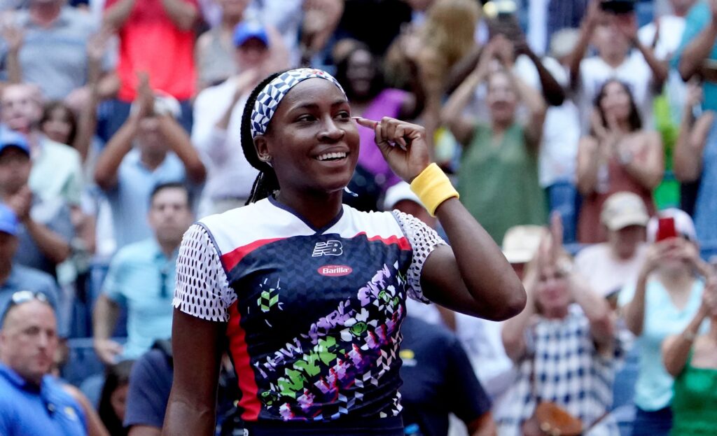 Coco Gauff Blasts 128 MPH Serve During US Open 2nd Round Win
