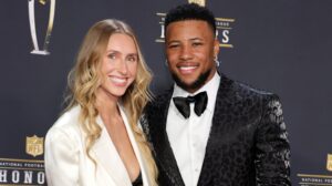 Uh-Oh…Many N-Word Tweets From Eagles Star Saquon Barkley’s White Fiancé Resurface Ahead Of Super Bowl