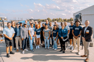 Howard’s Bison Swim and Diving Team Joins National Marine Manufacturers Association for Boating Event