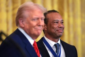 Trump Has Much to Say About Tiger Woods Dating His Oldest Son’s Ex-wife