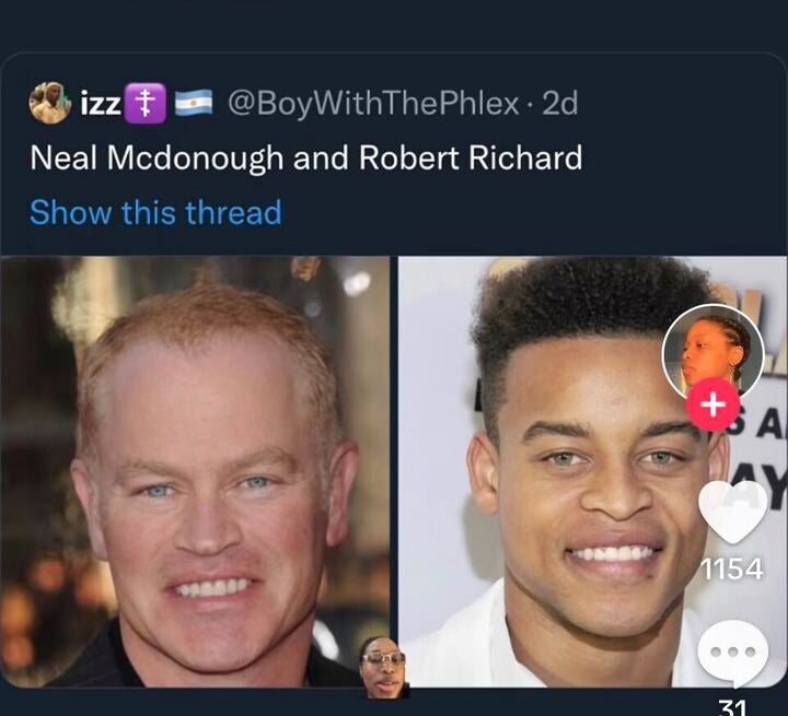 Black Actor Robert Ri’chard and White Actor Neal McDonough Look Exactly Alike Which Has Tiktok Theorizing—Again