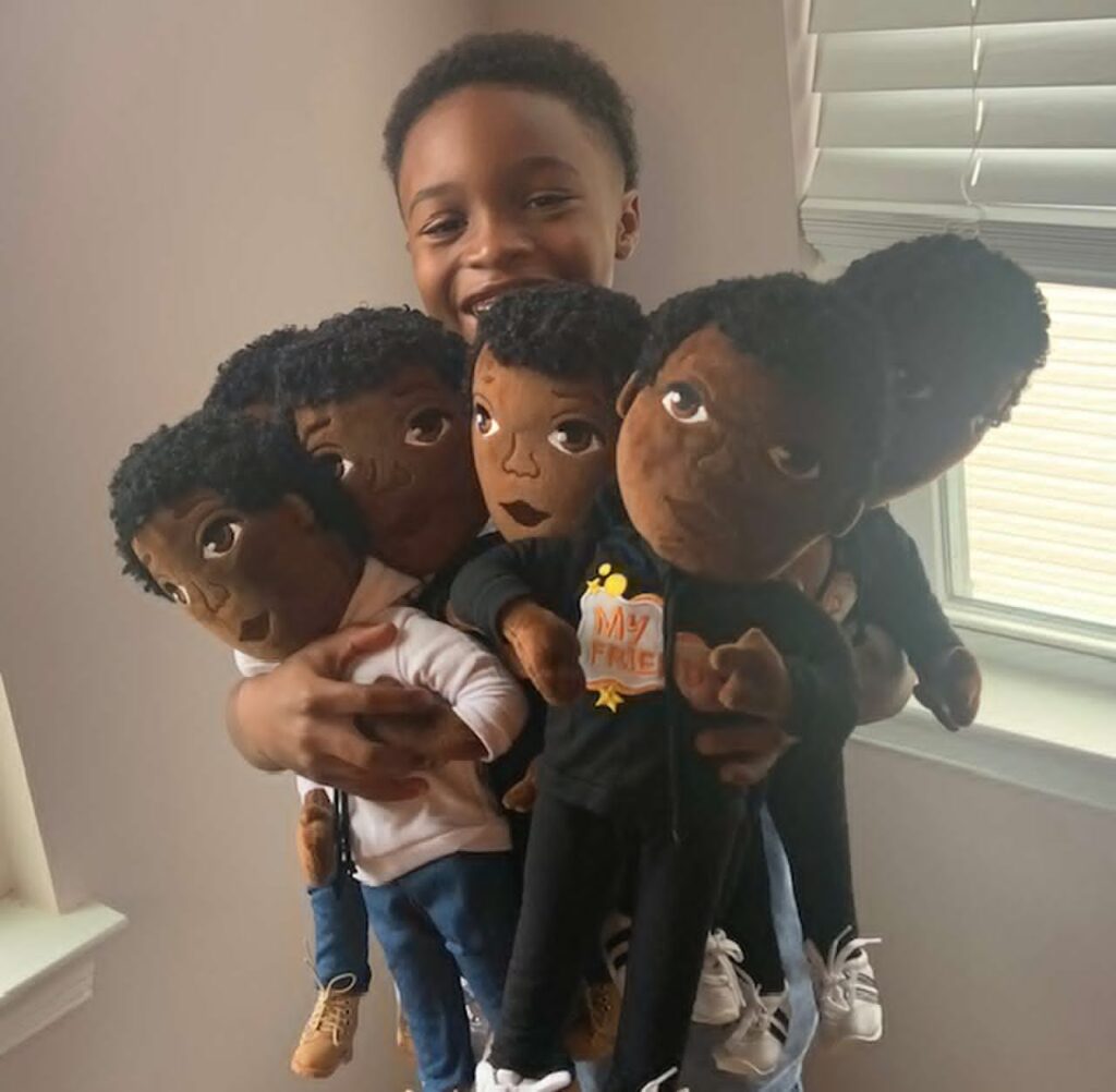 Ohio 9-Year Old Black Child Starts Doll Business to Promote Boys Who look Like Him and …Trayvon Martin