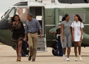 Michelle Obama Recalls Funny Story About Martinis at Malia and Sasha’s Apartment
