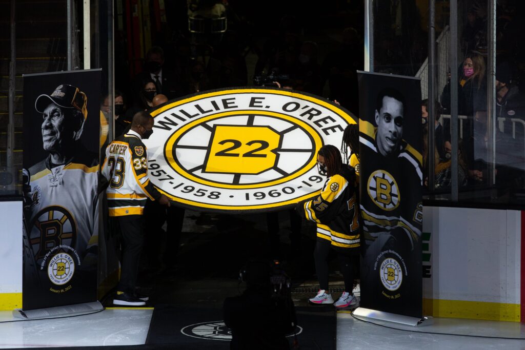 NHL Legend Willie O’Ree Gets His Long Overdue Flowers With Jersey Retirement Ceremony