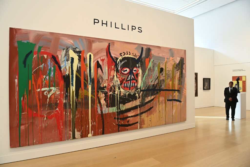 Basquiat’s Untitled Sells For Historic $85 Million At NYC Phillips Auction