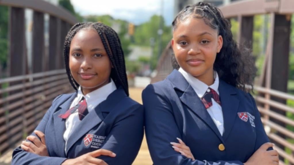 Double-Talk: Two Black Girl Debaters Make History at Harvard University’s Summer Competition