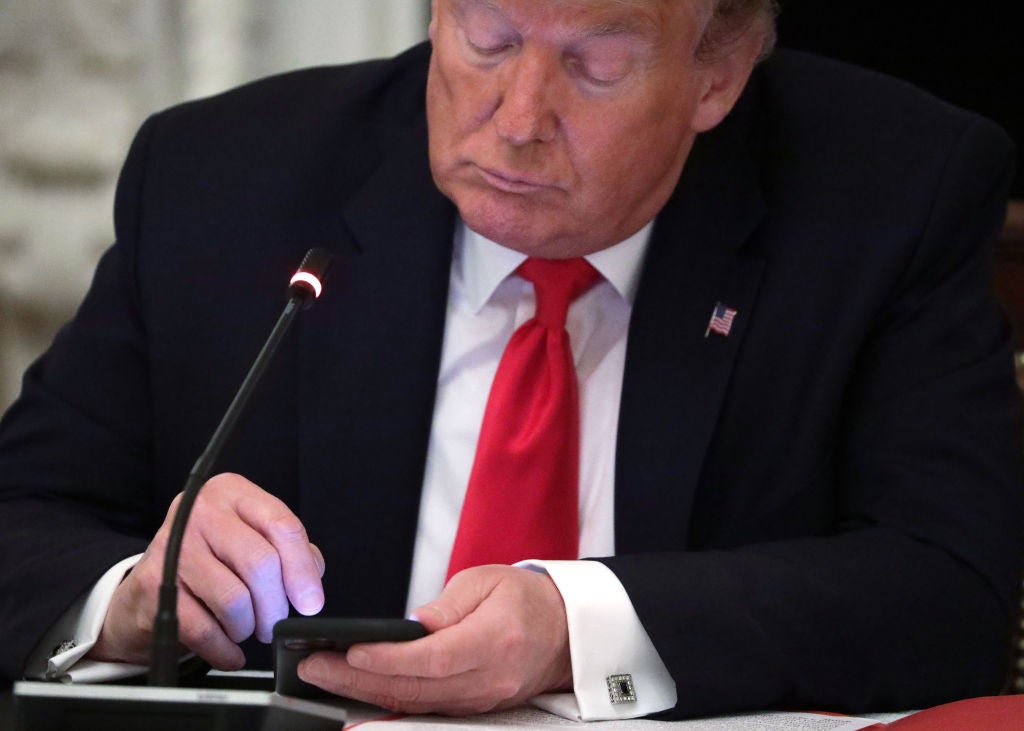 After Being Banned on Twitter, Trump Started a Blog. It Lasted Less Than a Month