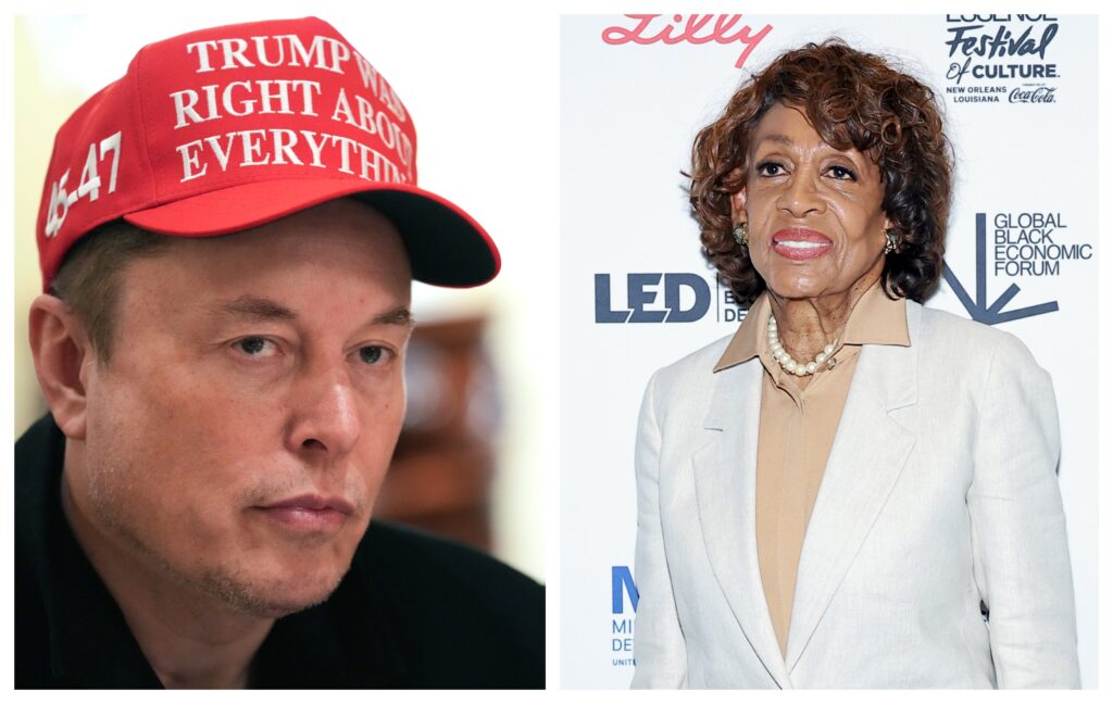 Oh No! Elon Musk Threatens Rep. Maxine Waters Over Melania Trump Deportation Comments