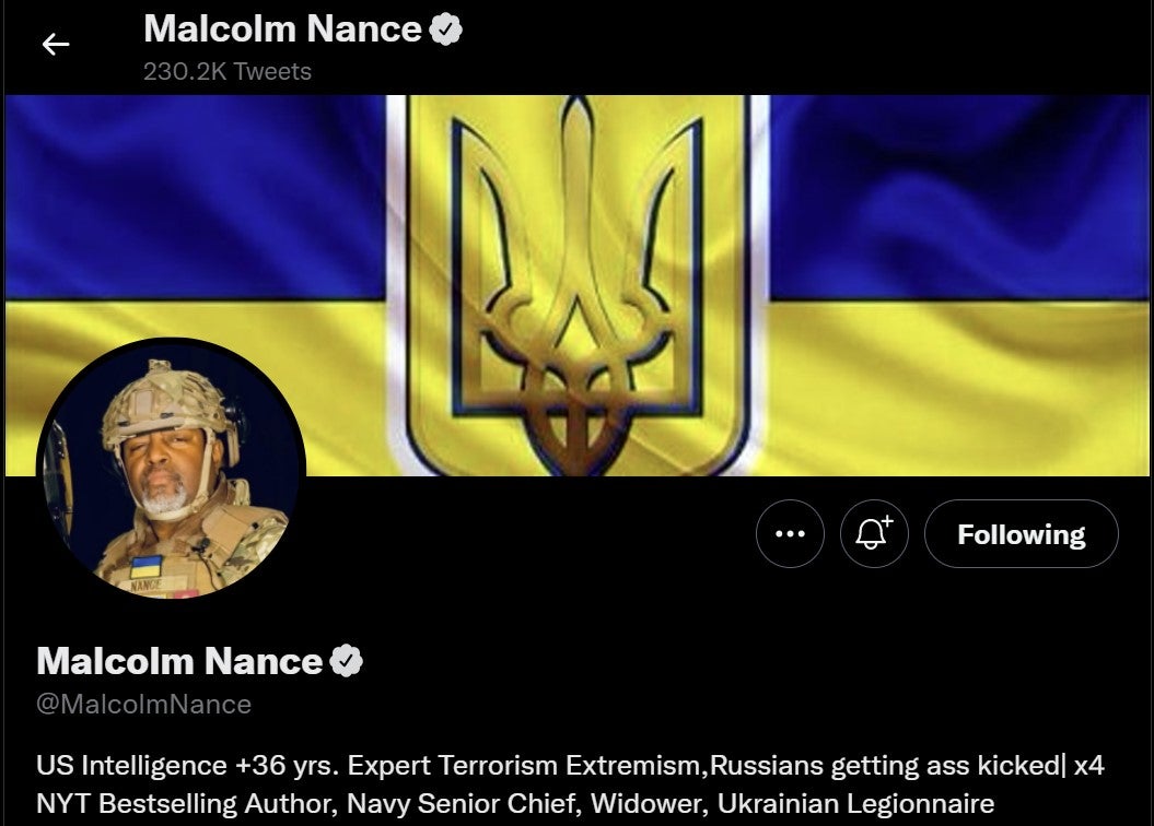Screenshot: Malcom Nance/Twitter