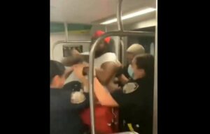 NYPD Officers Swarm and Tase Black Man on Subway After Accusing Him of Letting Someone on Without Paying Fare
