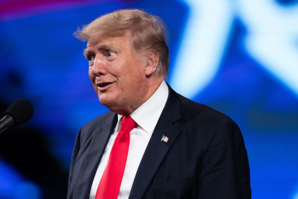 Trump Wants Judge to Reinstate His YouTube Account So He Can Sell Stuff
