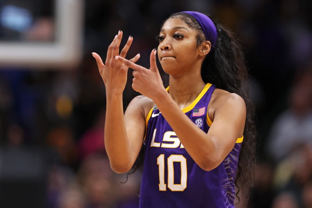 Shaquille O’Neal Crowns Angel Reese LSU’s ‘Greatest Athlete’ Ever