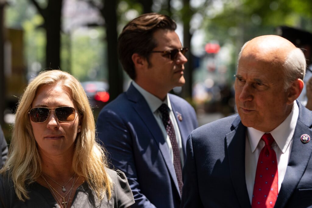 Gaetz, Gohmert, Greene Try to Storm DOJ, Flee When Their Clown Show Turns Into an Actual Circus