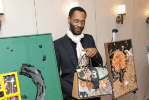Forget The Birkin, This Black Male Designer’s Art Basel bag is Selling For What ??