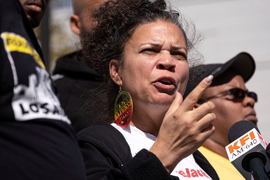 BLM’s Melina Abdullah Forcibly Removed from Mayoral Debate by Police