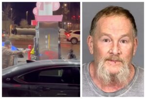 WATCH: Man-Karen Pulls Gun on, Assaults Indiana Black Woman for Taking Too Long at a Gas Station. Guess What He Called Her…