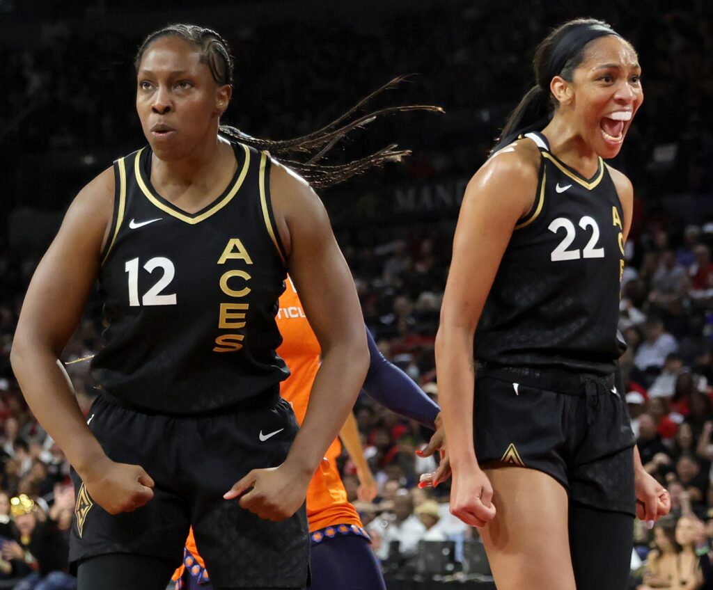 A’ja Wilson, Chelsea Gray Deliver 2-0 WNBA Finals Lead For Las Vegas Aces