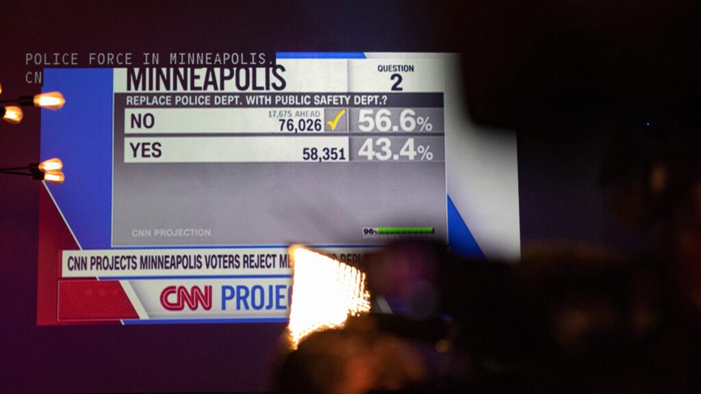 Minneapolis Residents Vote Against Proposal to Replace Police Department