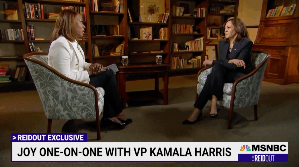 Kamala Harris Addresses Biden’s Comment that Putin “Cannot Remain in Office”