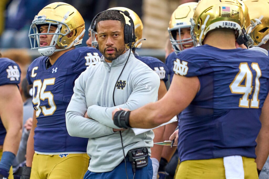 Marcus Freeman Becomes Notre Dame’s 2nd Black Head Coach in School History