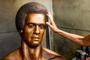 Black Panther Party Celebrates Its 55th Anniversary With Unveiling of Huey Newton Bust