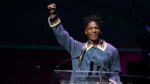 Jon Batiste’s Root 100 Speech Was One Of The Most Memorable Moments Of The Night