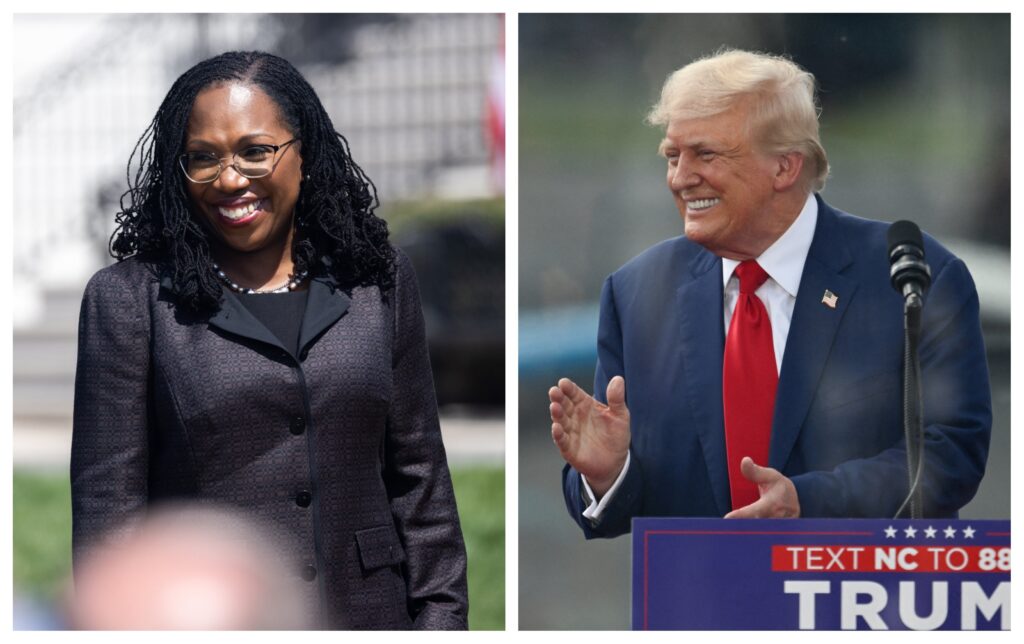 WATCH: Supreme Court Justice Ketanji Brown Jackson Fires At Trump Immunity Decision
