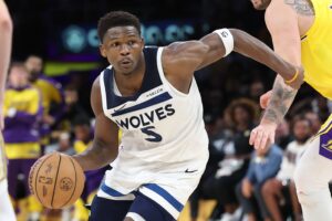 Timberwolves’ Anthony Edwards Slapped with $50K Fine for NSFW Remark to Lakers Fan