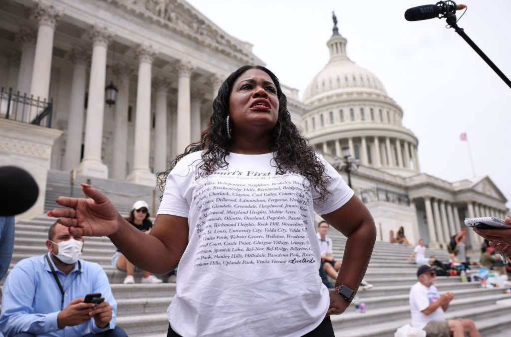 Rep. Cori Bush Stands Behind “Defund The Police” Slogan and Calls For Meaningful Reforms