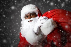 Event in Wisconsin Brings Out Black Families to See a Black Santa Claus for the First Time