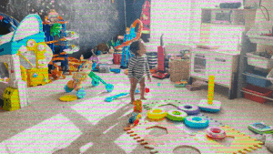Observing a One-Year-Old: The Transactional Satisfaction of Flushing the Toilet