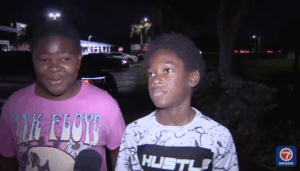 How a Florida Driver is Alive Because of These Two Black 13-Year-Old Boys