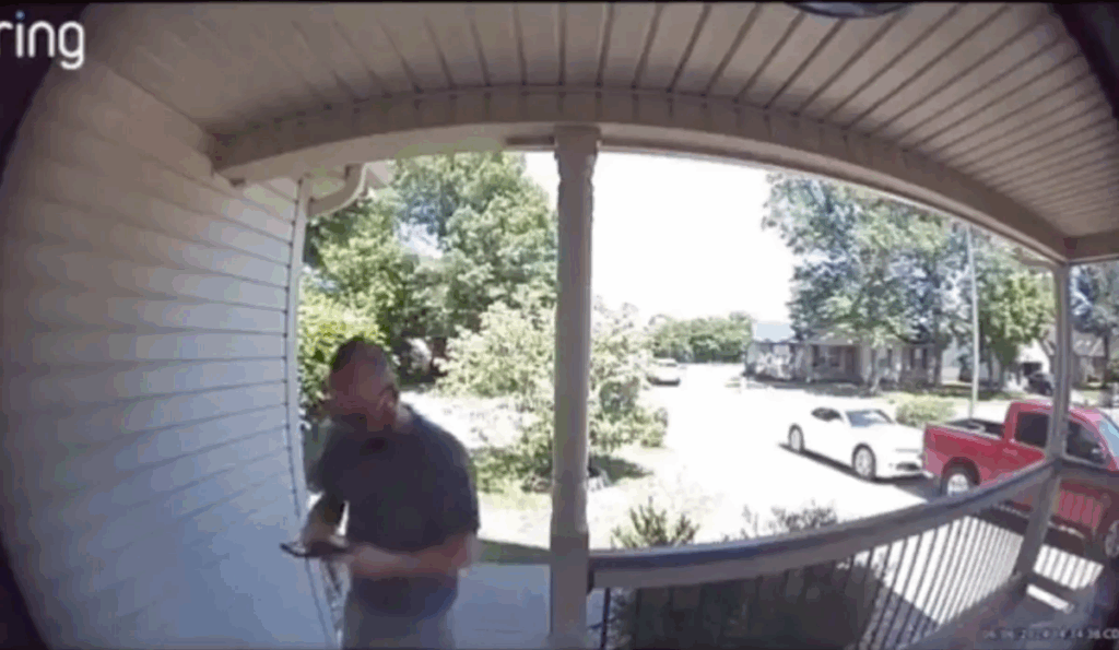 WATCH: Racist DoorDasher Caught on Ring Camera Hurling N-Words During Food Dropoff