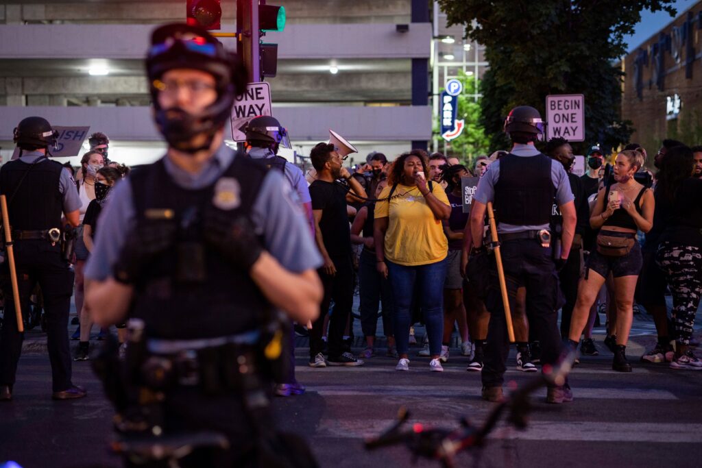 Des Moines Protester Found Guilty of Theft for Taking a Minneapolis Police Flyer