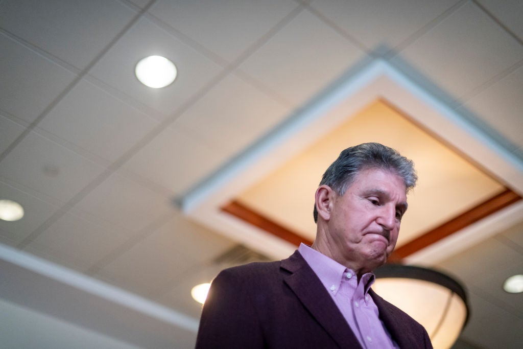 Civil Rights Leaders Meet With Sen. Joe Manchin In Hopes That He’ll Be Less Racist