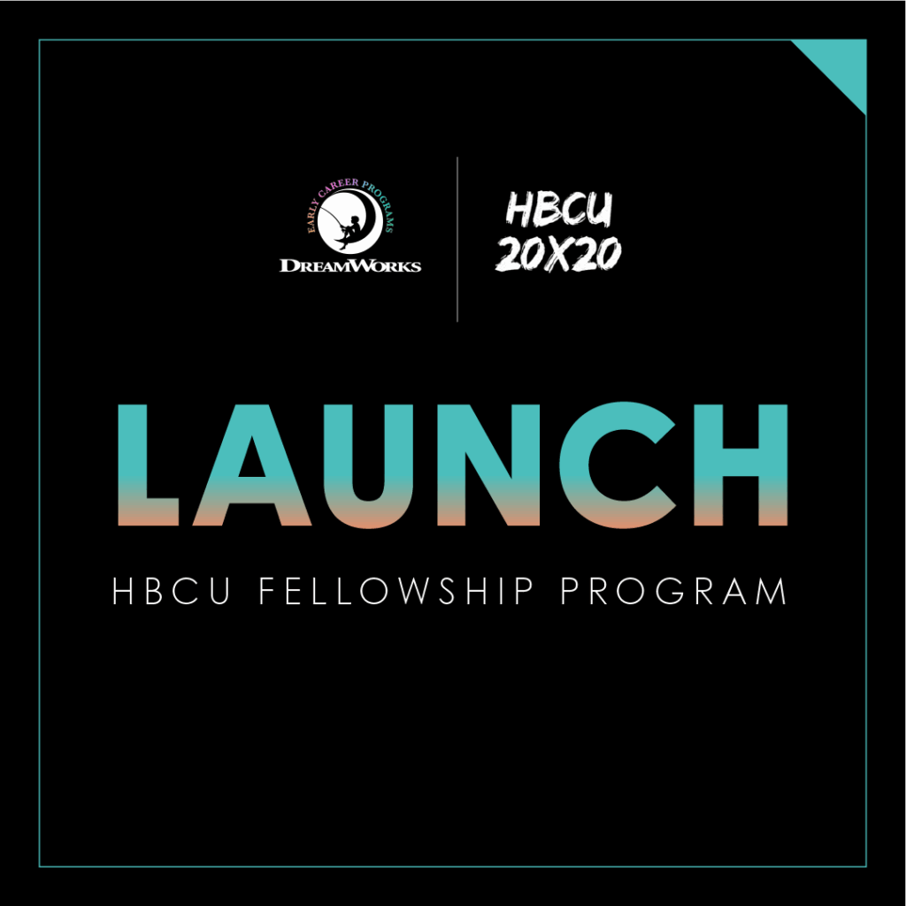 DreamWorks Animation to Launch Fellowship for HBCU Students