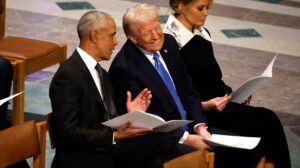 In Laughing it Up With Trump During the Carter Funeral, Was Obama Playing In Our Faces?