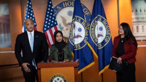 Rep. Ilhan Omar Plays Disturbing Voicemail Death Threat During Conference