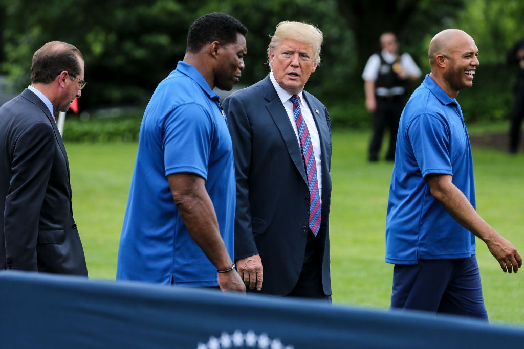 Former NFL Running Back Herschel Walker Is Running for Georgia Senate