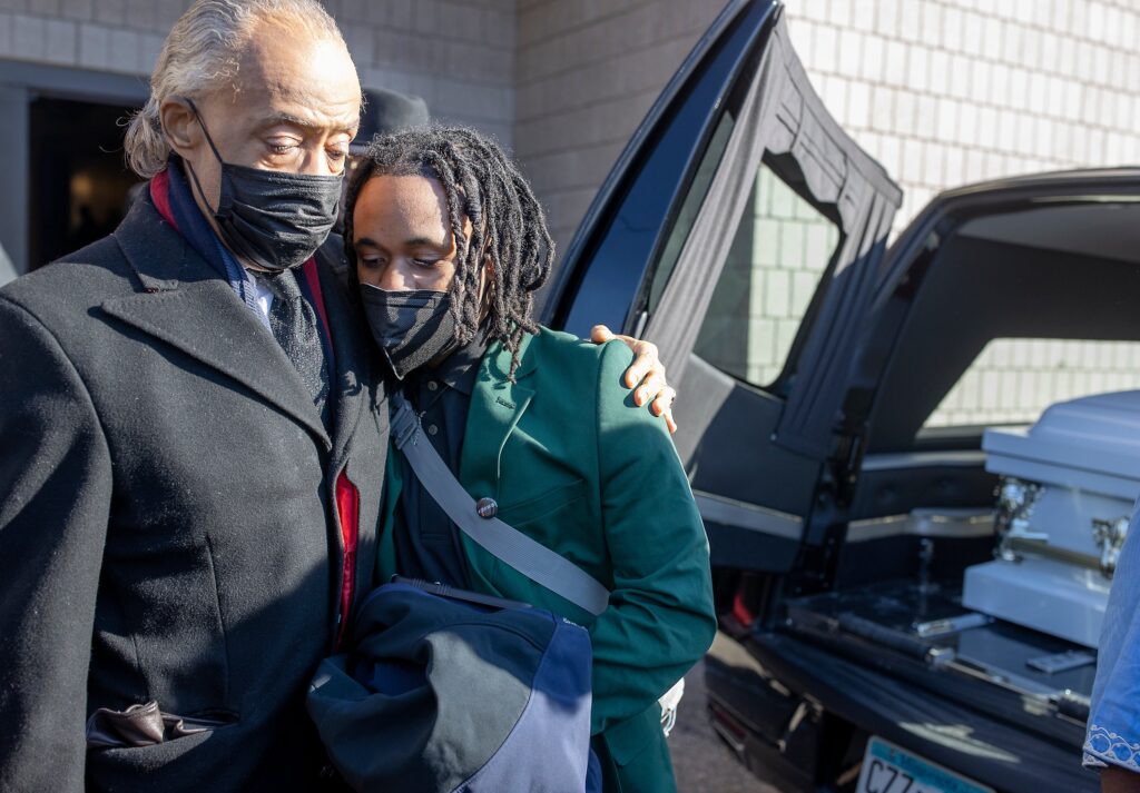 Hundreds mourn at Amir Locke Funeral, the Black Man shot by Police During No-knock search. Al Sharpton gave Eulogy