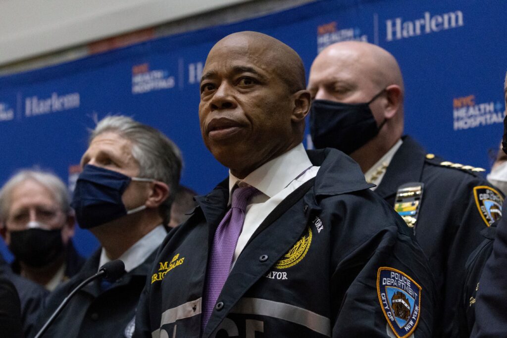 Mayor Eric Adams Responds to Criticisms on Gun Control Policies