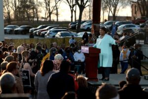 Stacey Abrams Criticizes Gov. Brian Kemp Over the Nixing of Music Midtown