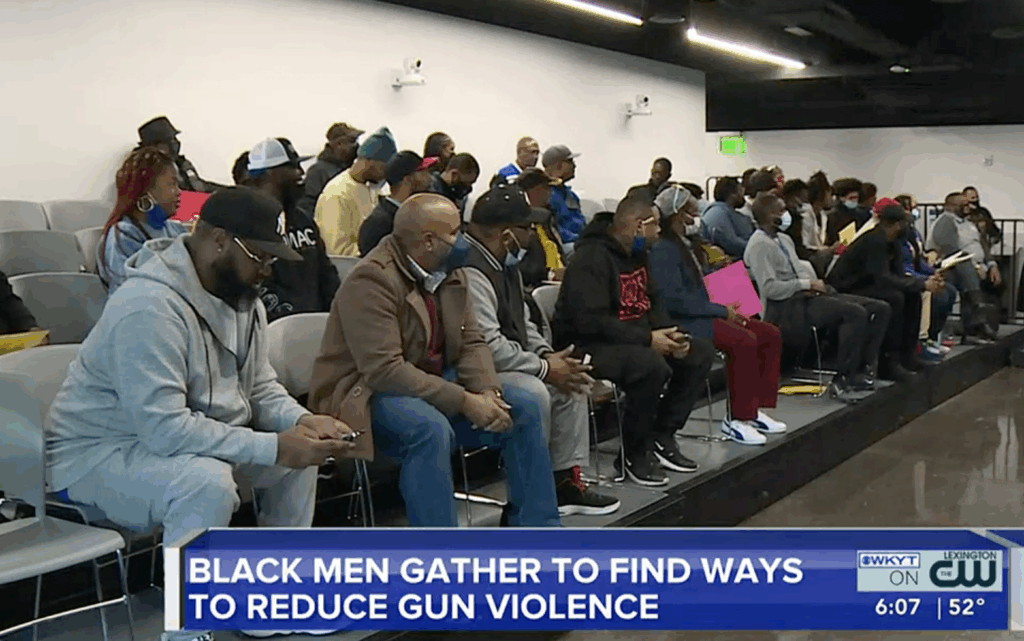 Black Men in Lexington Gather to Devise How to Reduce Gun Violence