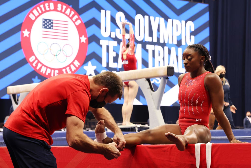 Simone Biles’ Ankle Won’t Let Her Be Great, Nursing Injury Heading Into Tokyo Olympics