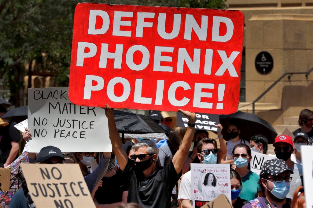 Phoenix Police Chief Is Suspended Over Dismissed ‘Gang Charges’ for Protestors