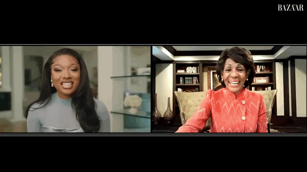 'I Felt Seen': This Conversation Between Megan Thee Stallion and Rep. Maxine Waters Made Our Week