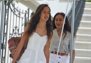 Sasha and Malia Obama Reunite For A Hot Girl Summer at LAX
