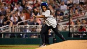 Ok Sis! Rep. Jasmine Crockett Is First Black Woman Democrat To Play In Congressional Baseball Game