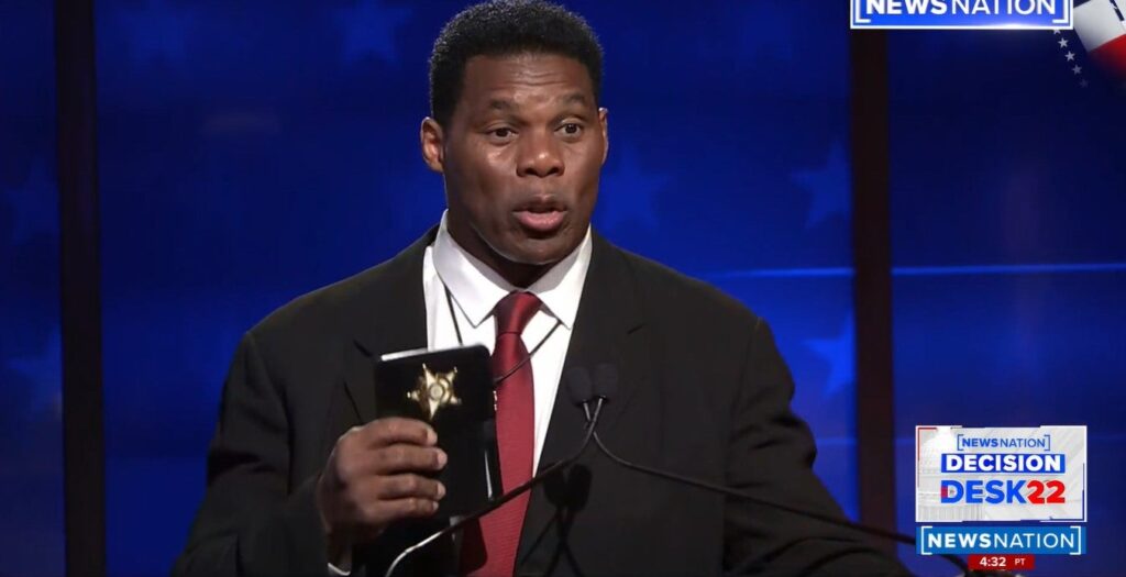 What the Hell Was Herschel Walker Doing With That Badge?