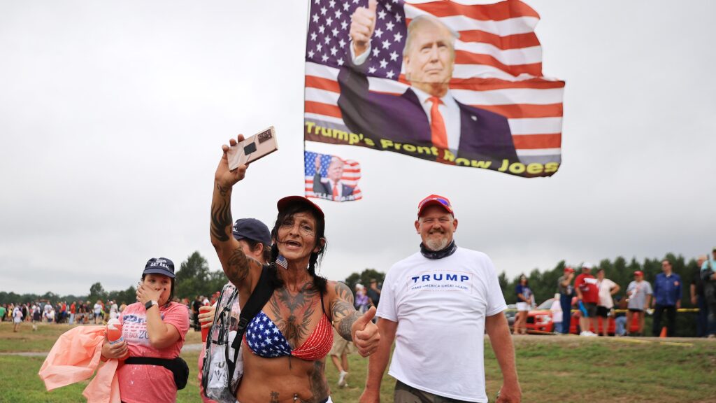 Conservative School Districts Where Trump Held Maskless MAGA Rally Suddenly Reverse Course on COVID Mandates